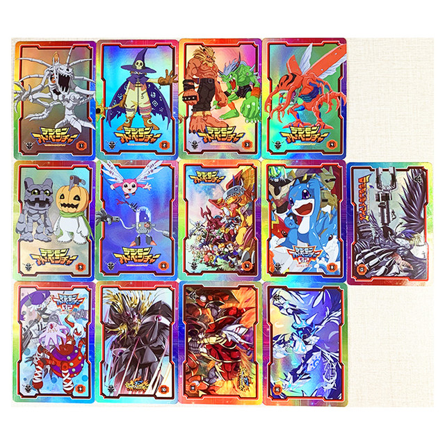 13 pçs/set Digimon Monstro Digitais Brinquedos Hobbies Passatempo